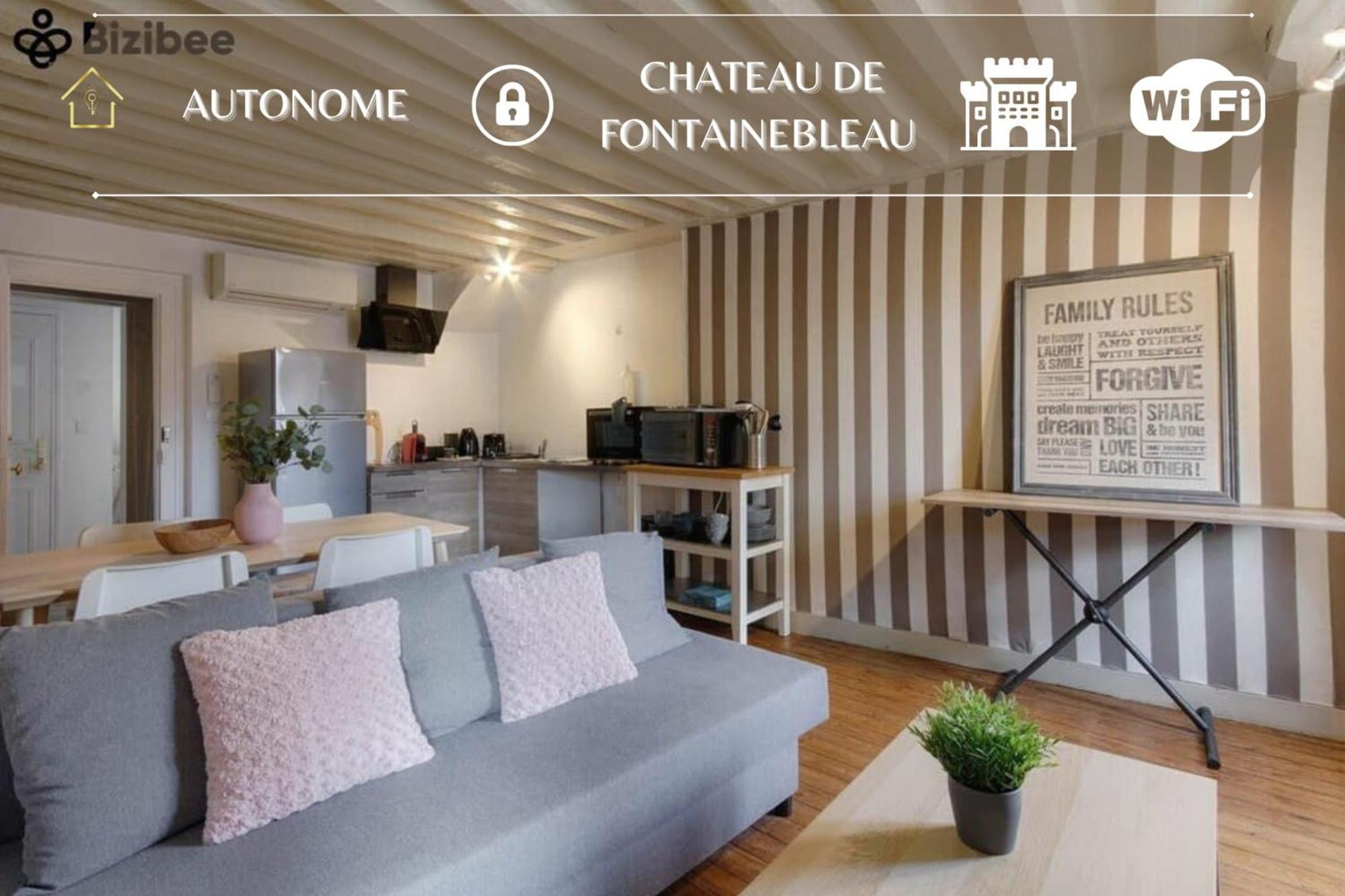 L'Echappee Belle A Fontainebleau Apartamento Exterior foto